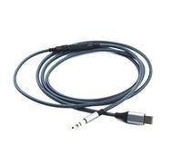 ABLET Cavo audio USB C con microfono volume remoto compatibile con cuffie Sony WH-1000XM5 WH-1000XM4 WH-CH720N WH-CH520 MDRXB650BT MDR-XB950BT WH1000XM3 WH-CH700N WH1000XM2