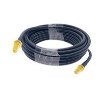 ABLNLPYOC Cavo coassiale RG58 da 1 m, 2 m, 5 m, 10 m, 20 m, SMA maschio a SMA maschio, 50 ohm, prolunga per antenna SMA (RPSMA F a RPSMA F, 2 m)