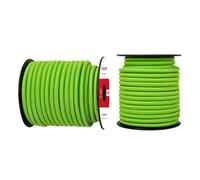 Abma Cord Corda Elastica 8mm 20M Corda di Gomma Cavo Elastico Marino per Teloni, Tende e Bagagli - Verde