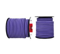 Abma Cord Corda Elastica 8mm 20M Corda di Gomma Cavo Elastico Marino per Teloni, Tende e Bagagli - Viola