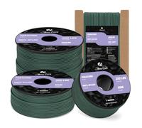 Abma Cord Paracord 2mm 100m Corda Nylon 3 Fili Tipo I Corda Paracord per Fai da te, Campeggio, Attività All'aperto - Max. 90kg (200lbs) - Verde Scuro