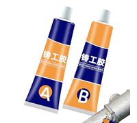 ABMetal Repair Gel - Pasta adesiva per la riparazione di fusioni Un riparatore che sviluppa di compressione, con una formulazione che aderisce facilmente a crepe e scheggiature, adatto anche per