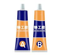 ABMetal Repair Gel - Pasta adesiva per la riparazione di fusioni Un riparatore che sviluppa di compressione, con una formulazione che aderisce facilmente a crepe e scheggiature, adatto anche per