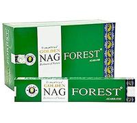 ABN Fashion Golden Nag Forest Sticks Incenso naturale profumato a mano Agarbatti indiano, confezione da 6