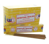 ABN Fashion Satya Spiritual Healing - Bastoncini di incenso Agarbatti, fragranza naturale indiana, confezione da 6