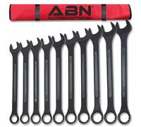 ABN Set di chiavi combinate grandi, da 33 a 50 mm, metriche, 10 pezzi