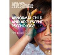 Abnormal Child and Adolescent Psychology-Israel, Allen C.-Copertina rigida