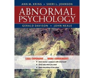 Abnormal Psychology by Ann M. Kring (2012-01-24)