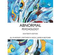 Abnormal psychology. Global edition
