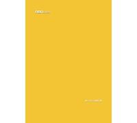 ABNotes Dot Grid 4M XL A5 Yellow: Quaderno / Taccuino Bullet Journal Puntinato - Puntini distanti 4mm - Giallo a tinta unita - Grosso 400 Pagine - Per appunti ufficio, scuola, viaggio ecc.