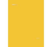 ABNotes Dot Grid A4 Yellow: Quadernone / Taccuino Puntinato per Bullet Journal o Lettering - Giallo - 250 Pagine - Con puntini chiari distanti 5 mm - Fogli spessi