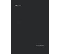 ABNotes Jumbo XXL Lined B5: Quaderno grosso con tante pagine a righe senza margine - Enorme 800 Pagine - Nero