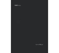 ABNotes Lined 1 Edge B5 XL Black Glossy: Quaderno doppio a righe 9mm con margine singolo - B5 - Monocromo Nero - Grosso 400 Pagine - Fogli spessi