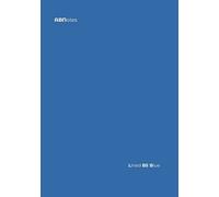 ABNotes Lined B5 Blue: Quaderno B5 a righe 9mm senza margine - Blu - Grande - 250 pagine - Fogli spessi - Per appunti di lavoro, pensieri, idee ecc.