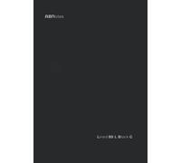 ABNotes Lined B5 Light Black Glossy: Quaderno B5 a righe 9mm senza margine - Nero Lucido Anti Impronta - Leggero 100 pagine - Fogli spessi vintage - Per appunti di lavoro, matematica, idee ecc.