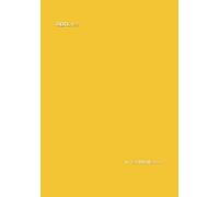 ABNotes Lined B5 Yellow: Quaderno B5 a righe 9mm senza margine - Giallo - Grande - 250 pagine - Fogli spessi - Per appunti di lavoro, pensieri, idee ecc.