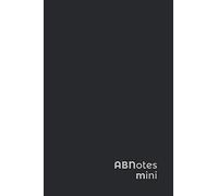 ABNotes Mini - Quaderno appunti 400 pagine / fogli (800 facciate) a righe piccole formato A5 agenda: Un quaderno per appunti per studenti, professionisti, scrittori con 400 pagine a righe piccole