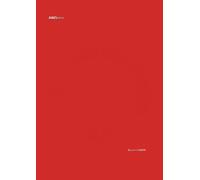 ABNotes Squared 1.5 CM L A4 Red: Quaderno a quadrettoni grandi da 1,5 cm senza margine - 100 Pagine - Fogli spessi - Formato A4 - Rosso - Adatto a bambini e adulti