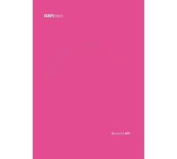 ABNotes Squared 4M A5 Fuchsia: Quaderno / Taccuino A5 a quadretti 4mm senza margine - Tinta Unita Fucsia - Grande 250 pagine - Fogli spessi - Per scuola, lavoro o appunti personali.