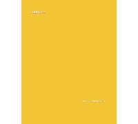 ABNotes Squared 4M Edges L A4 Yellow: Quadernone A4 a quadretti 4mm con margine - Tinta Unita Giallo - Leggero 100 pagine - Fogli spessi - Per scuola, lavoro o appunti personali.