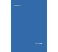 ABNotes Squared 4M L B5 Blue: Quaderno / Taccuino B5 a quadretti 4mm senza margine - Monocromo Blu - 100 pagine