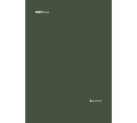 ABNotes Squared B5 Light Army Green: Quaderno B5 a quadretti 5mm senza margine - Copertina Verde Oliva o Militare - 108 Pagine - Fogli spessi e Bianchi