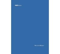 ABNotes Squared Edges A5 L Blue: Quaderno / Taccuino A5 a quadretti 5mm (0,5 cm) con margine - Blu - Per appunti di matematica o personali.