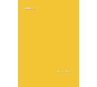 ABNotes Squared Edges A5 Yellow: Quaderno / Taccuino A5 a quadretti 5mm (0,5 cm) con margine - Giallo - 250 Pagine - Per appunti di matematica o personali.