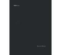 ABNotes Squared Edges XL A4 Black Glossy: Quadernone grande A4 a quadretti 5mm (0,5 cm) con margine - Nero - Grosso 400 Pagine - Fogli spessi