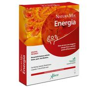 Aboca Integratore Natura Mix Advanced Energia – Ginseng e Guaranà – 10 flaconcini da 15 g