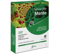 Aboca Natura Mix Advanced Mente - Concentrato Fluido Integratore, 10 Flaconcini