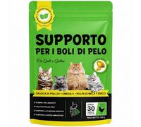 Abodiuss anti boli di pelo per gatti 100 g