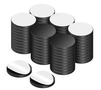 ABOHU Magneti Adesivi - Magneti Tondi, Piastrine magnetiche autoadesive, (80 pezzi - 20 x 2 mm) Tondi magnetici con retro adesivo, per cucina, scuola, ufficio e artigianato fai da te