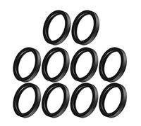 Aboiled 10 anelli in gomma per taniche di , guarnizione nera, guarnizioni per beccuccio, rondelle del carburante, guarnizione per beccuccio, anelli di tenuta,