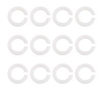 Aboiled 12 Pezzi Lampade Ombrello, Convertitore Foro E27 a E14, Paralume Riduttore per Il Fissaggio Di Lampade Ombrelli Un Coperchio Attacco Lampade