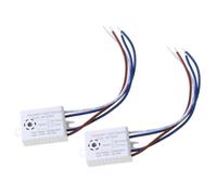 Aboiled 2 interruttori intelligenti MR-SK50A per fai da te, 220 V, rivelatore, suono, sensore vocale, interruttore automatico intelligente, durevole