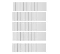 Aboiled 50 pannelli magnetici per pittura su tela, 7,6 x 7,6 cm, lavagne magnetiche su tela, tele magnetiche per dipingere l'arte delle piastrelle, facile da installare, facile da usare.