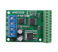 Aboiled 8 Ch Ingresso/Uscita Digital Switch Ttl Lvttl Cmos Rs485 Io Control Module Modbus Rtu Board per Plc Relay, (con terminale)