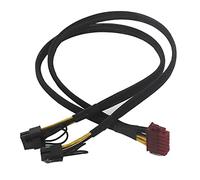 Aboiled di alimentazione 12Pin a Dual PCI-E 8Pin (6 + 2 Pin) per PSU modulare
