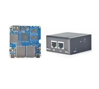 Aboiled NanoPi R2S Plus Rockchip RK3328 - Mini router con porte Gigabit, 1 GB RAM, 32 GB EMMC(B)