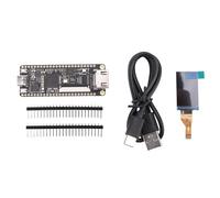 Aboiled Per Tang Nano 9K FPGA Gaoyun GW1NR-9 RISC-V RV - Scheda di sviluppo compatibile + schermo SPI 1,14 + barra pin da 2,54 mm