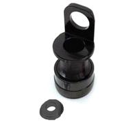 Aboiled Supporto pieghevole per pedale a cambio rapido per Buckle Mks Pedal, adattatore di fissaggio portatile, nero