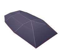 Aboiled Universale Auto Solare Protezione Pioggia Ombrello Copertura Tenda Panno Protezione UV Impermeabile 4.2 X 2.1 M Blu