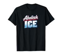 Abolire la Dichiarazione di protesta dell'ICE Design audace da attivista Maglietta