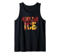 Abolish Ice | Slogan di protesta Politica - Grunge Canotta