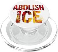 Abolish ICE | Slogan di protesta politica - Grunge PopSockets PopGrip per MagSafe