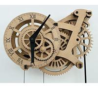ABONG Crossingham Kit Orologio da Parete a Pendolo in Legno - Modello Meccanico Fai da Te Puzzle