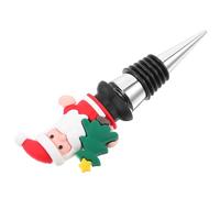ABOOFAN 1 Pc Tappi per vino di Natale luci a bottiglia a LED tappo sigillante kit stopper vino tappi bottiglie vino fornitura di vino decorazione della bottiglia di vino Bicchiere rosso