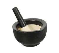 ABOOFAN 1 Set Ciotola Di Macinazione Con Asta Di Macinazione Piccola Ciotola in Marmo Ciotola Di Granito Pestello Per Mortaio Schiacciapatate Abito Bambino Ceramica Gadget Cereali Di Riso