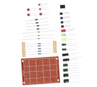 ABOOFAN 1 Set Set Kit Di Componenti Per La Pratica Di Saldatura Kit Di Progetti Di Saldatura Strumenti Per Saldatura Stazione Di Saldatura Kit Di Insegnamento Delle Competenze Elettriche